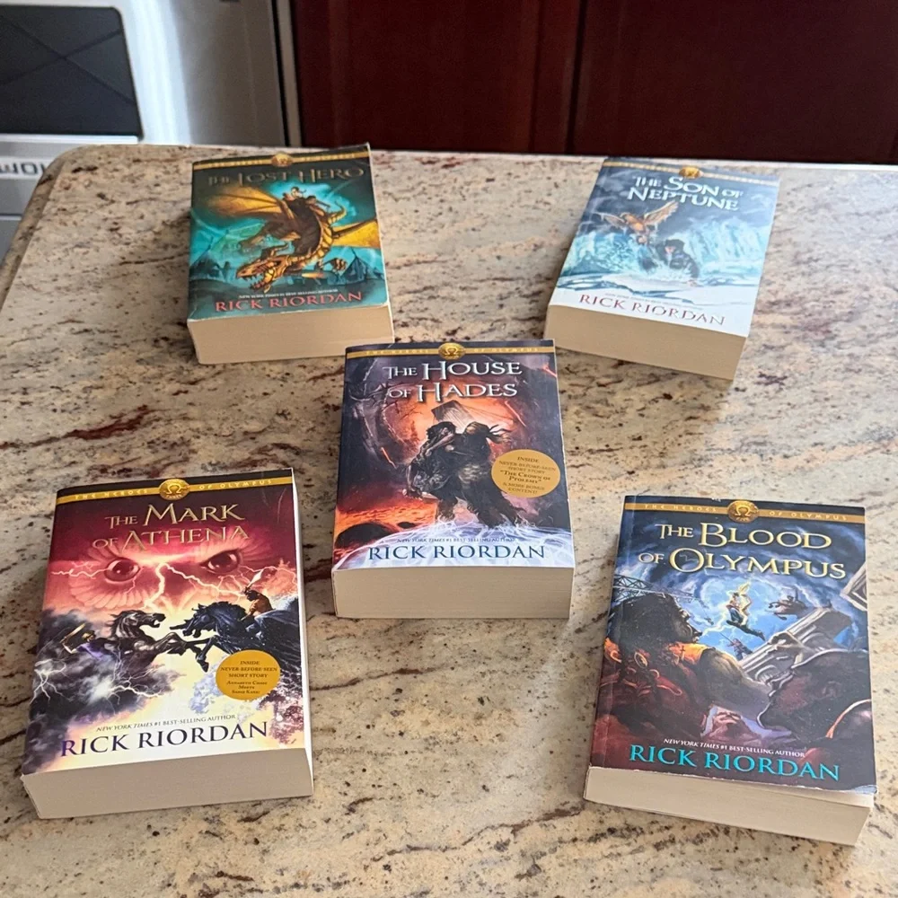 Rick Riordan Book Set - Picture 1 of 7